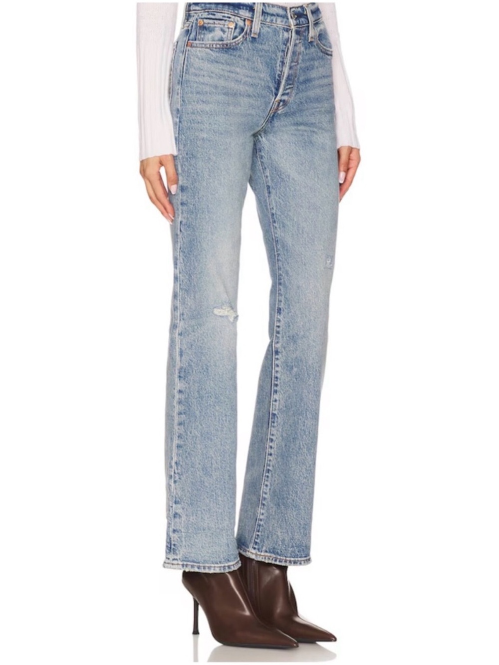 Levi's Light Blue Wedgie Bootcut Jeans 26